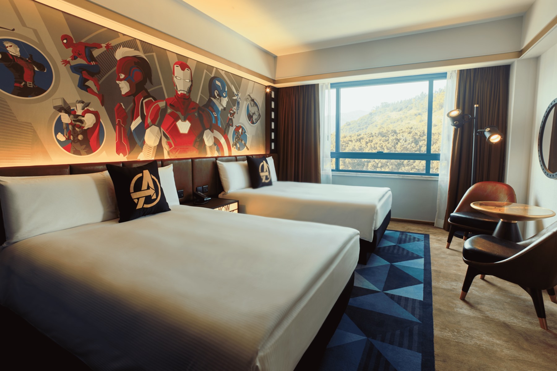 HKDL Marvel Guest Room Interior 0