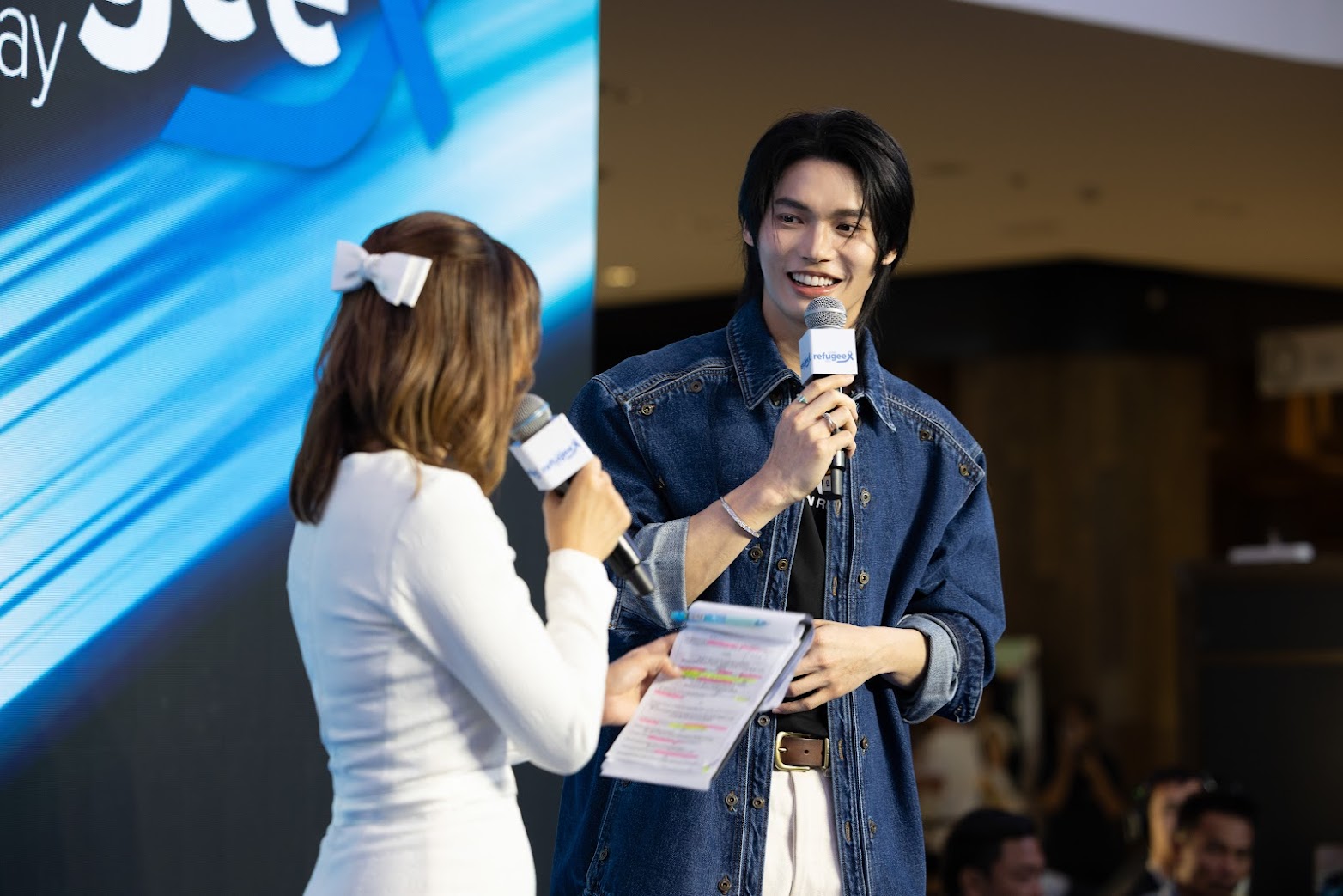 9. บรรยากาศการสัมภาษณ์ วิน เมธวิน โอภาสเอี่ 0